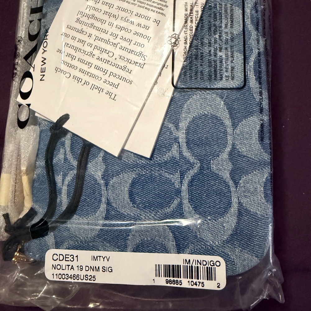 Coach Nolita 19 Denim - Picture 7 of 7